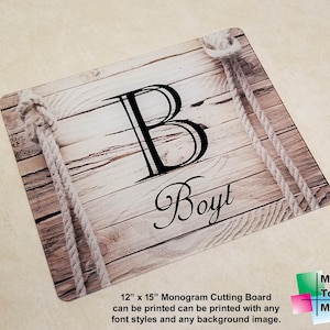 CUSTOM Cutting Board 12&quot; x 15&quot; Great Wedding Gift House Warming Gift Mother&#39;s Day Gift Anniversary Gift Birthday Gift Large Cutting Board