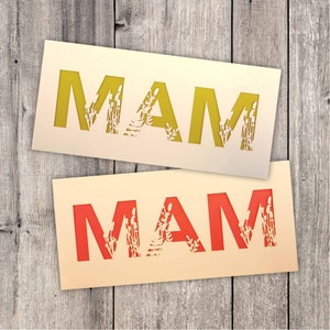 Carte de voeux pour maman // Carte pour maman, carte de fête des mères