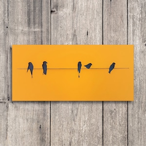 Oiseaux sur carte téléphonique // Carte oiseaux, Carte vierge, Fait main, Découpe laser, Carte papercut