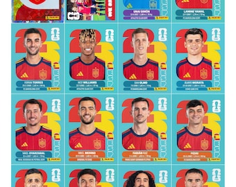 Sticker Coupe du Monde de la FIFA 2026 PDF complet | Collection numérique d'autocollants de football |  Stickers football 48 équipes, cadeau bonus