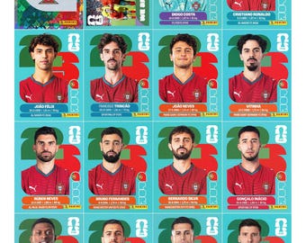 World Cup 2026 Sticker Collection 48 Teams, High Quality Stickers , Free Printable Album PDF ,Gold Stickers