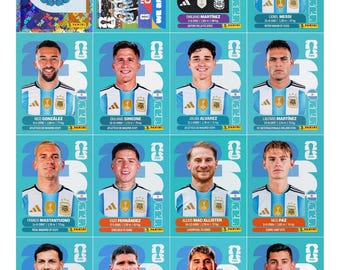 World Cup 2026 Sticker Album, 48 Teams Football Stickers, FIFA World Cup 2026 Sticker PDF, Complete All Teams Figurines, Bonus Gift