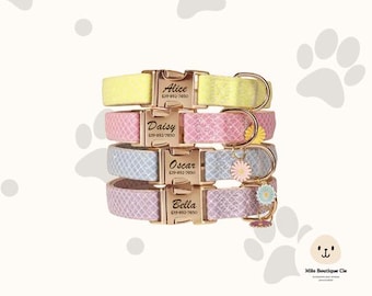 Necklaces with flower pendants with customizable engraving