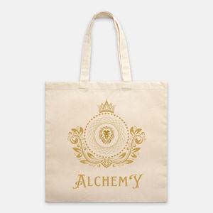 Emma M Lion Alchemy Book Bag | Tote bag gift
