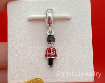 Dije de la Guardia Real para pulsera, regalo para ella, colgante de viaje