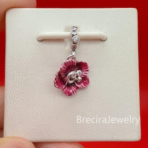Hibiscus charm pandora - Etsy 日本