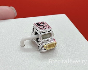 Dije de coche de aventura para pulsera, regalo para ella, colgante de viaje