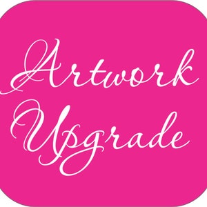Artwork Upgrade Unique/ Logo customization for Granite Memorial or Cutting boards