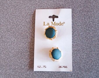 LA MODE Buttons AQUA Color 36766.