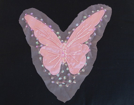 Venice Lace Applique Medium Butterfly x 2 Venice Lace Applique Medium Butterfly x 2