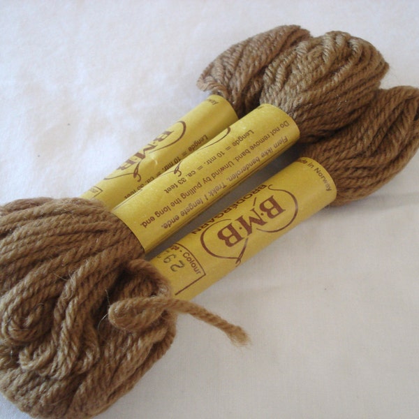 BMB Norwegian Tapestry Wool Light Brown Color 292.