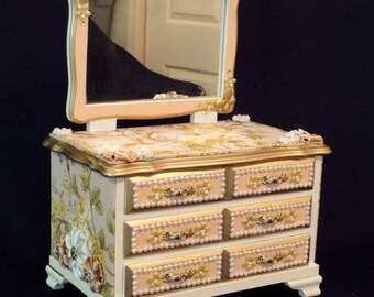 Altered Jewelry Chest