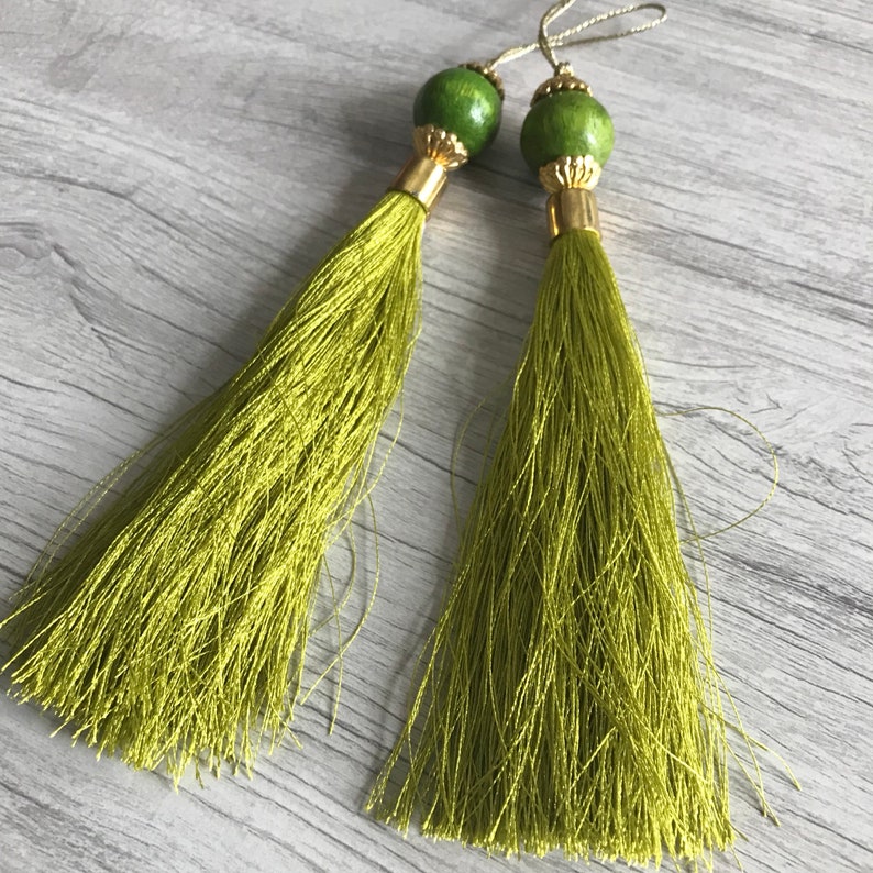 4 Tassles Wedding Lehenga Dupatta Latkan Pom Pom Tassel Etsy