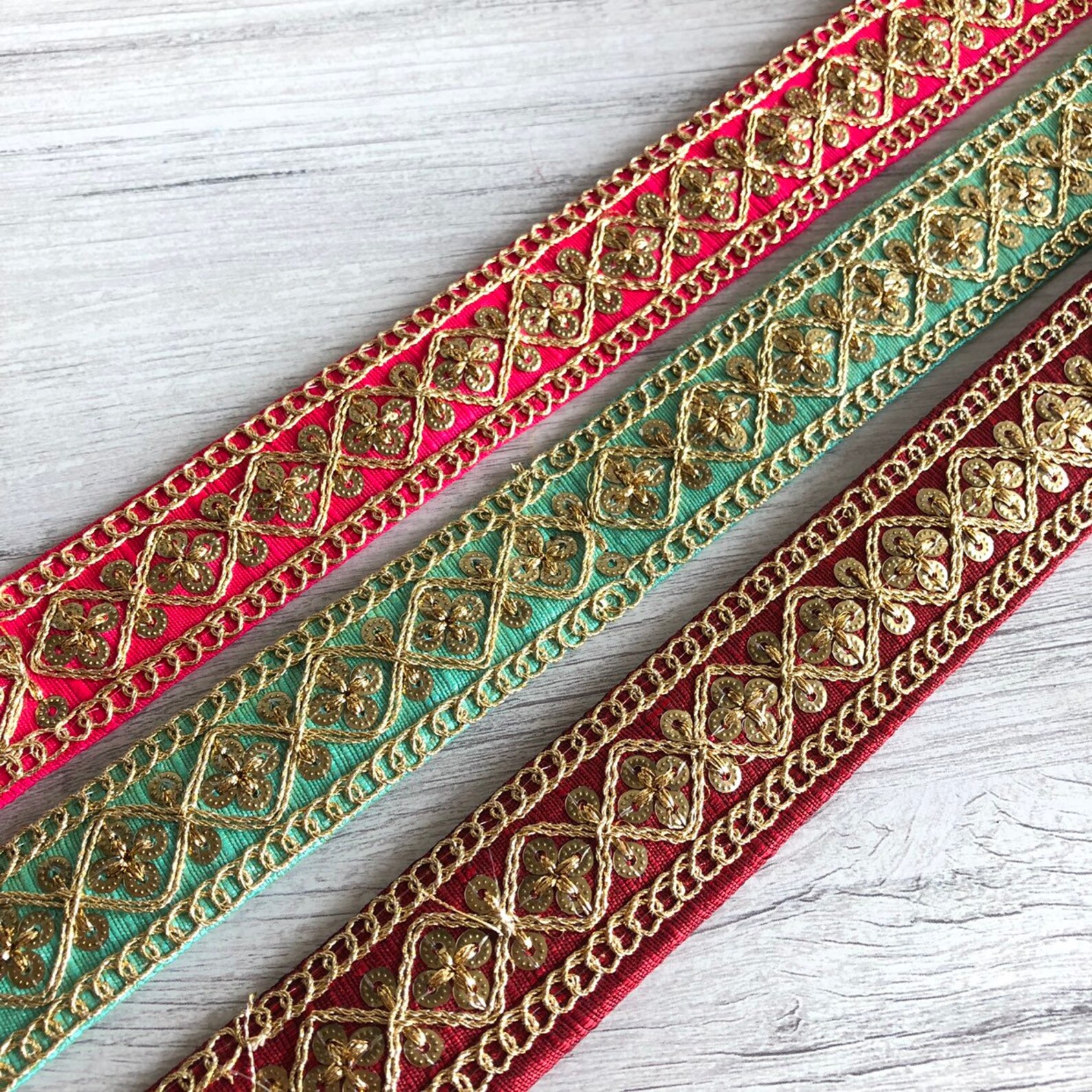 Silk Sari Fabric Trim by the Yard Indian Saree Border Etsy