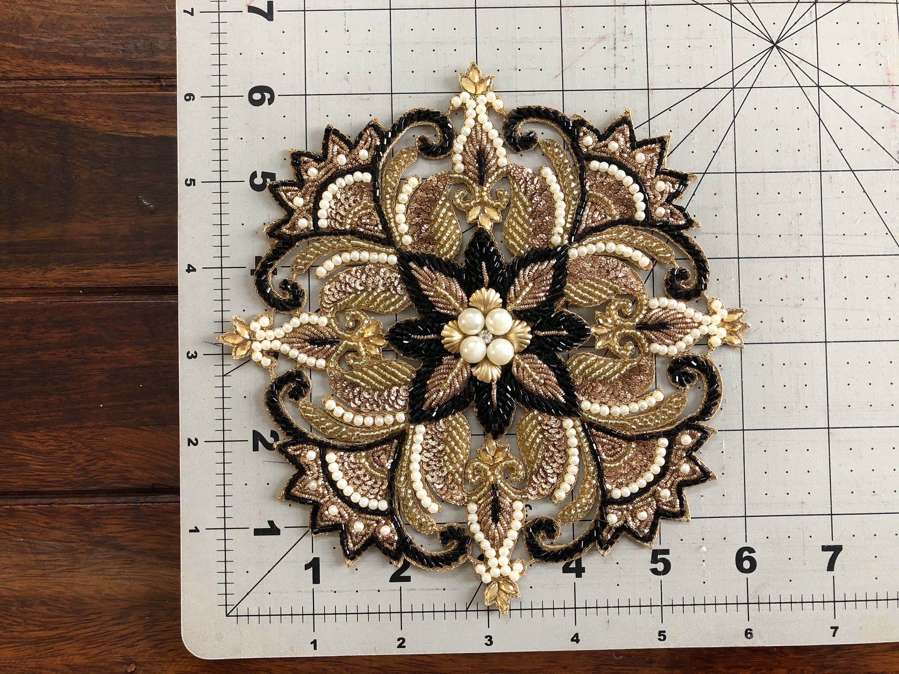 Hand Embroidered Patches Flower Bouquet Applique Custom - Etsy