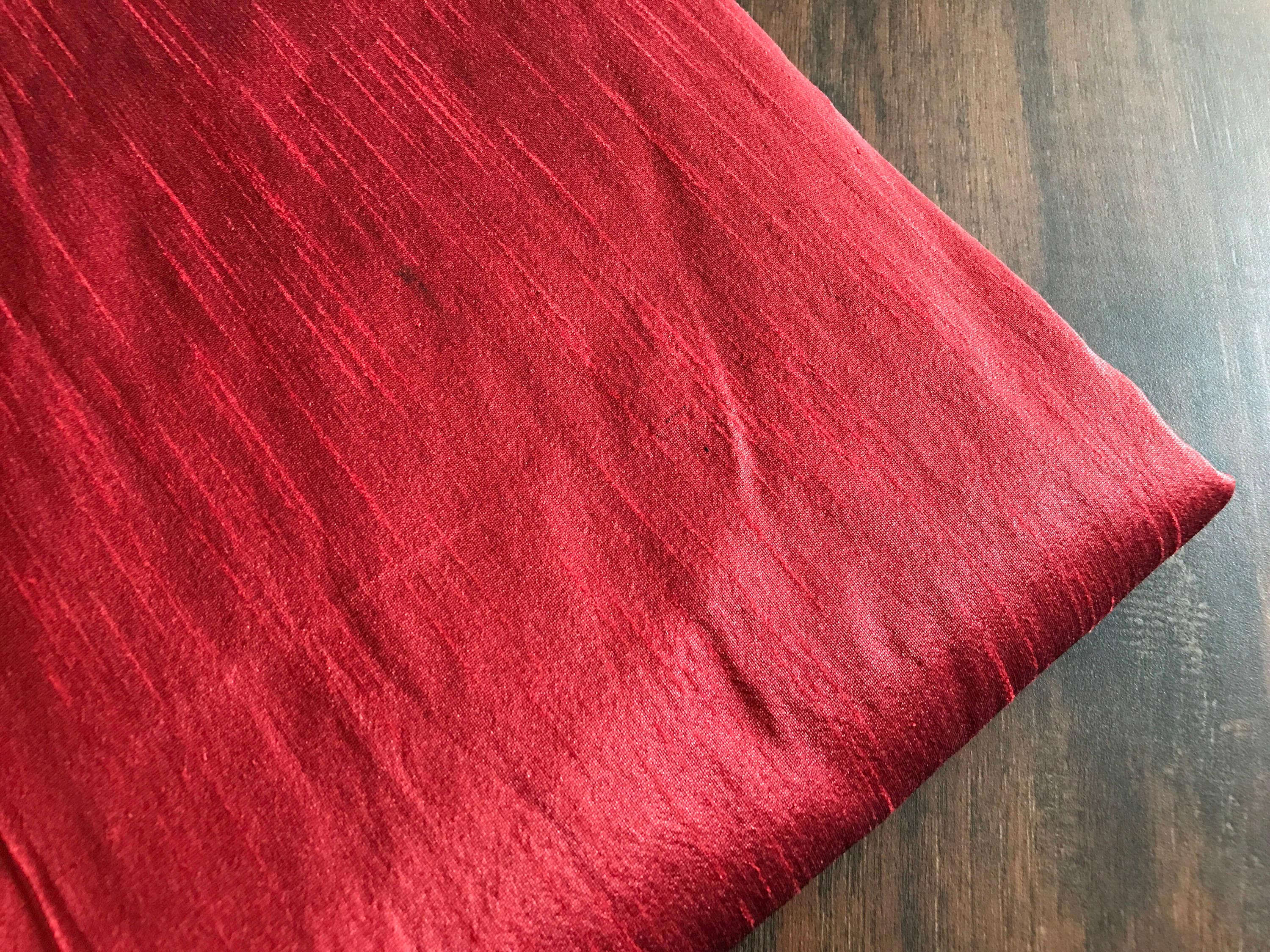 1 YardDupion SilkRaw Silk FabricGreen Silk Sari Etsy