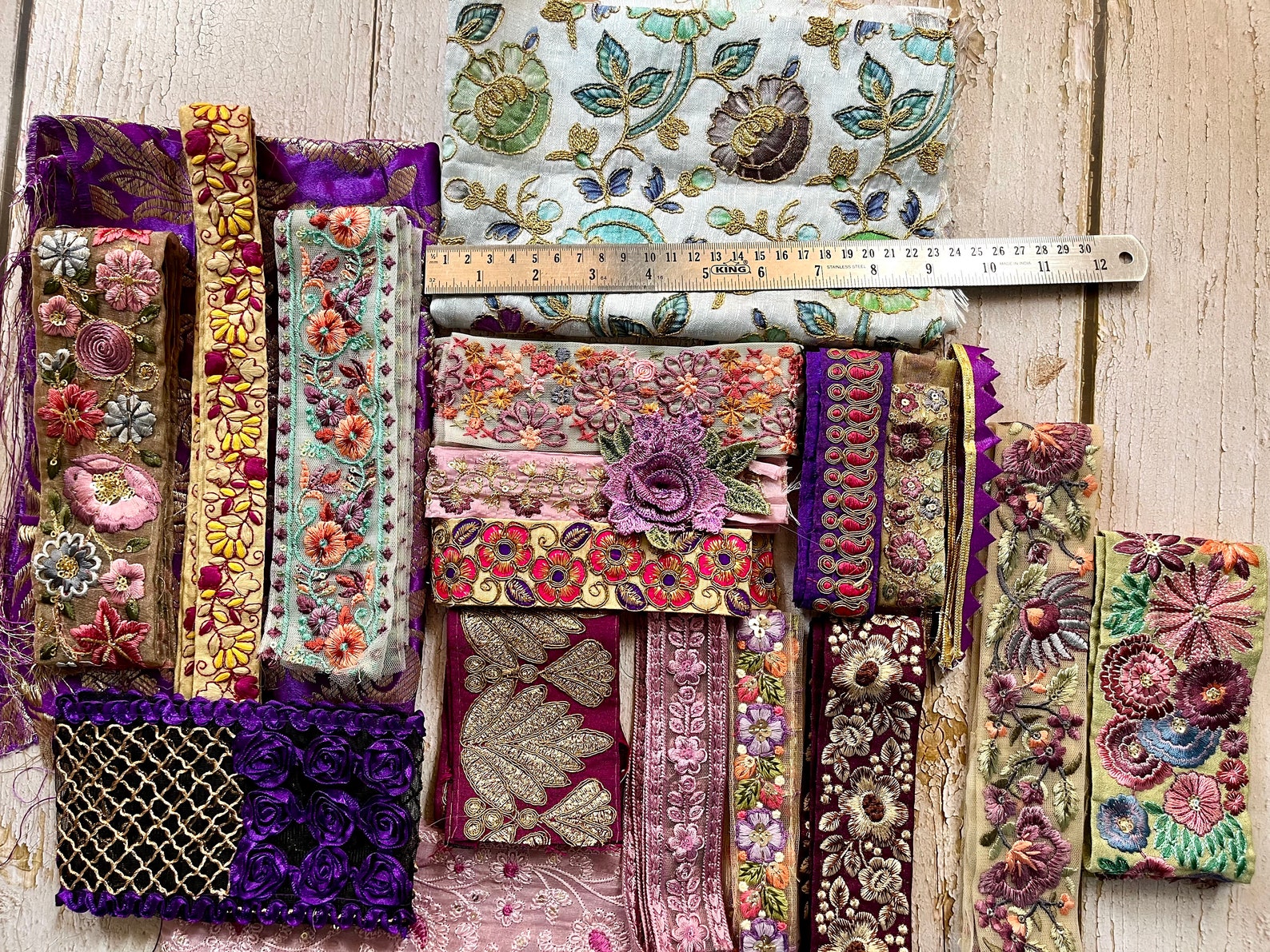 Fabric Remnants Sari Fabric Scraps Silk Fabric Scraps Sari Etsy