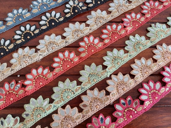Embroidered Ribbon Trim : Buy Cheap & Discount Fashion Fabric Online