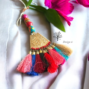 Decorazione dell'albero di Natale festivo, swag di cammello, diari boho CHARMS e decorazioni, abito da sposa, Jingle Bells, pietre di perline, specchi,