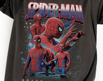 Comfort Colors Vintage Spider-Man Brand New Day Marvel Spiderman Shirt, Tom Holland Spidey Shirt, MCU Peter Parker Tee, Brand New Day Tee