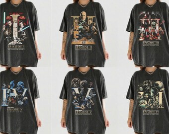 Retro Star Wars Anakin Skywalker Tee, Star Wars Poster Tee, Disneyland Star Wars May the 4th Gift