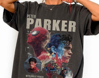 Peter Parker Shirt, Spider Man T-shirt, Marvel Spider Sweatshirt,  Superhero Tee, Spiderman Lover, Avengers Spider Tee