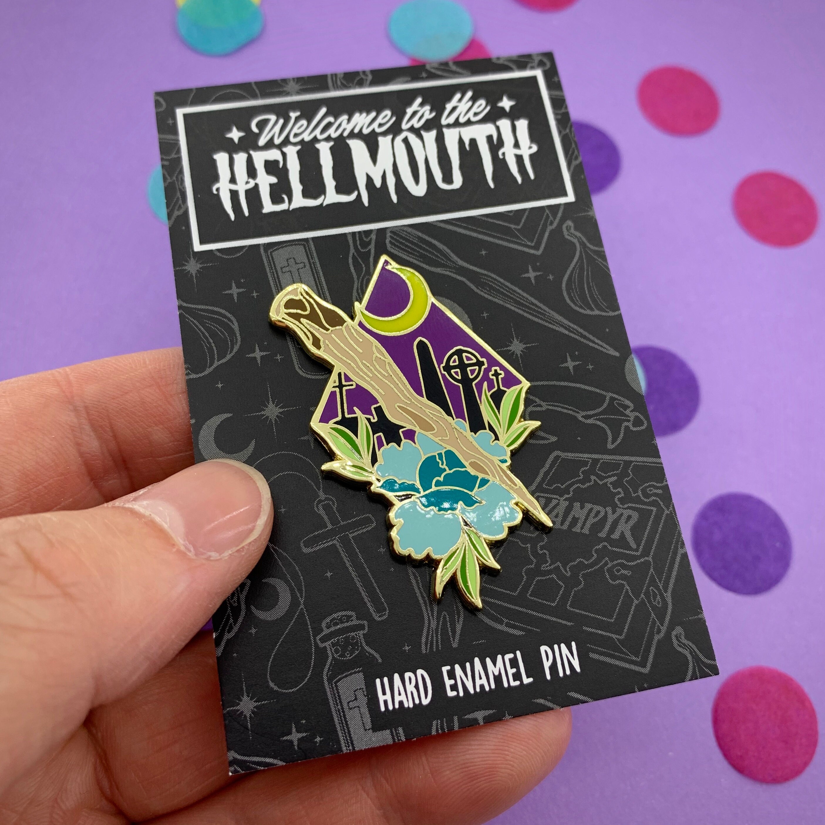 Buffy Mr Pointy Enamel Pin Welcome To The Hellmouth Etsy Ireland
