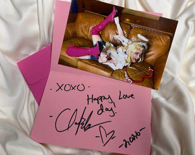 Featured listing image: ClayBaby Signed Valentine Card - Custom and Hand Signed by TheRealClayBaby