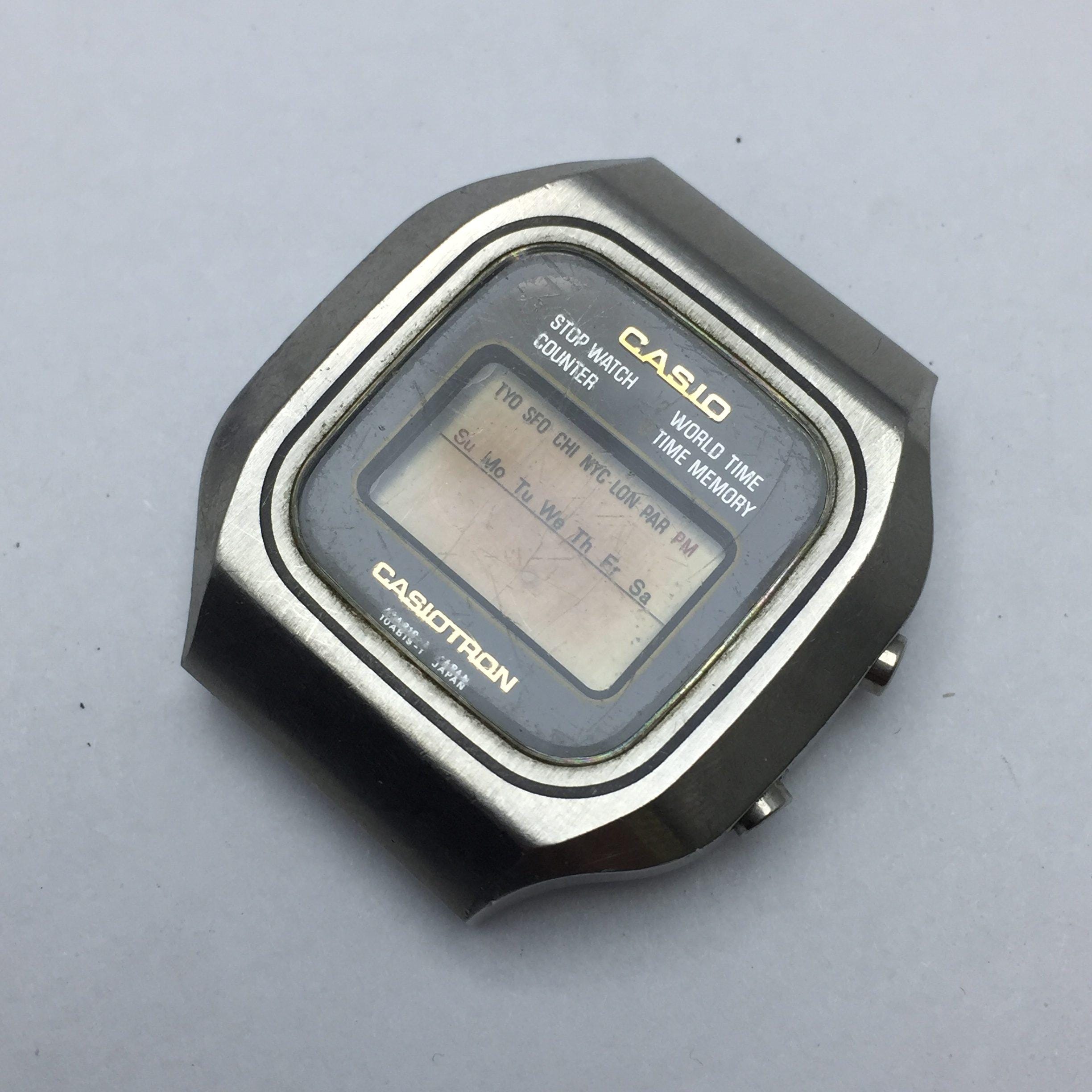 Casio Casiotron Vintage S-14 World Time Quartz X-1S | Digital