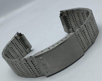 Reloj Casio Casiotron S-14 World Time X-1S de 18 mm con pulsera de acero inoxidable