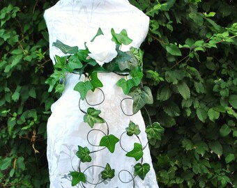 Trailing Ivy Belt Rose flower Woodland Fairy Wedding Bride Mother nature Poison ivy costume