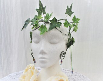 Ivy crown fairy headdress woodland dryad nymph