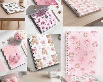 minimalist notebook printable bundle| modern journal cover| digital planner insert| notebook template pdf
