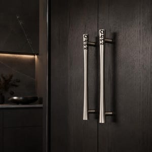 Nickel Cabinet Pull – Matte Drawer Knobs, Dresser Handles