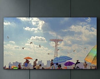Coney Island Beach Photograph: New York City Print