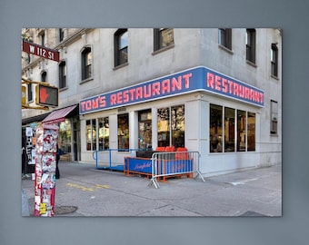 Tom's Diner / UWS Restaurant / Seinfeld TV fame / New York City Photograph