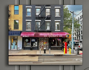Doc Holliday Bar NYC Honky Tonk, East Village Cityscape Photography Print (Unframed)