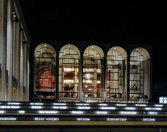 Lincoln Center at night / NYC street photography