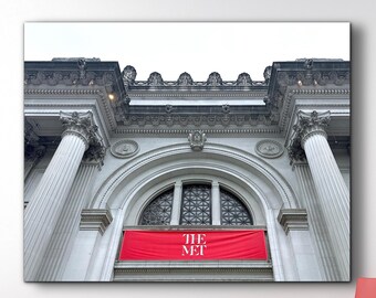 The Metropolitan Museum of Art / The MET Red Sign / New York City Photography