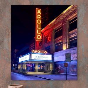 Apollo Theatre / 125th Street Harlem / New York City Photograph