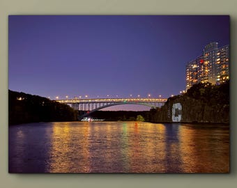 Spuytin Dyvil / Henry Hudson Bridge / Columbia University letter C / NYC Neighborhood landscapes