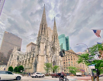 St Patricks Cathedral / Fifth Avenue / New York City Photo