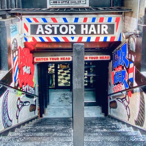 ASTOR HAIR / St Marks Place, Manhattan / NYC Foto