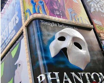 Times Square NYC Marquee / Phantom of The Opera / HAIR / Wicked NYC / Print for Sale