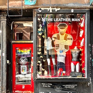 Leather Man Shop Photography Print: Christopher Street, NYC Gay Pride