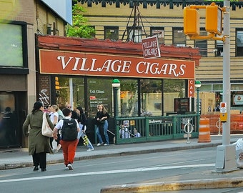 VILLAGE CIGARS / Closed after 102 years / NYC Photo