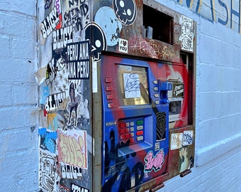 ATM / Street Art Photography / NYC Photograph
