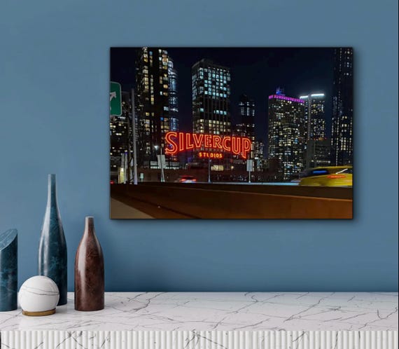 Silvercup Movie Studios / Neon Sign / Long Island City / New York