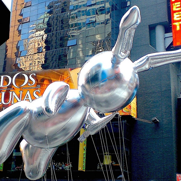 Thanksgiving Parade / jeff Koons Ballon / Times Square NYC 2007 / Fotografie