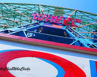 PHOTO / Coney Island NY / Wonder Wheel / New York City Photo